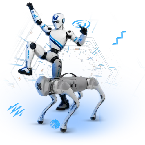 flota de robots de animaco
